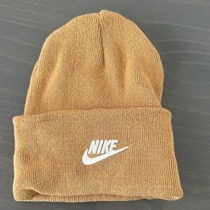 Nike Brown Knit Beanie